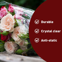 Clear Bouquet Sleeves (XL)
