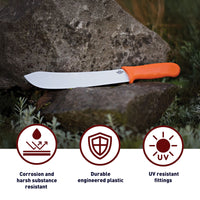 Field Knife w/ Orange Handle