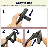 Jain Main Line Figure 8 Closure (3/4 in. Header Pipe)