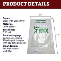 More Matters Plastic Produce Bag with Hanger