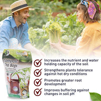 Suståne Compost Tea Bags Organic Fertilizer