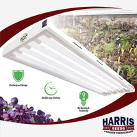 4’ Active Grow 4 Tube Wide Spectrum T5 HO LED Light Fixture