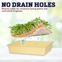 Perma-Nest 12" x 8" Tan Trays