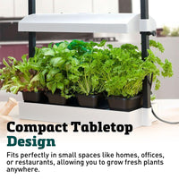 SunBlaster Micro Grow Light Garden LED - White