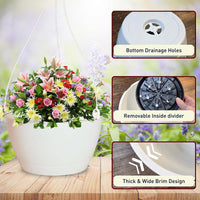 Saucerless Grower Baskets for Hanging Baskets (50)
