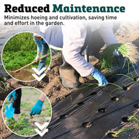 Black Plastic Mulch 3' x 4000'