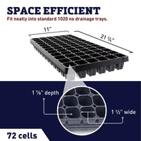 72 Cell Plug Trays