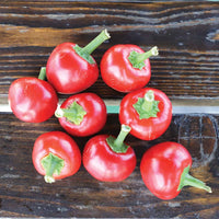 Pepper Large Red Cherry Hot Seed