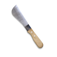 Broccoli Knife Carbon Steel Blade Wood Handle