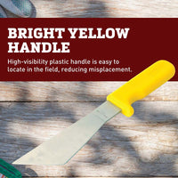 Stainless Steel Lettuce Knife with Yellow Handle