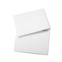 25 Blank Waterproof Sign Cards 11" x 7"