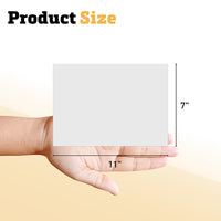25 Blank Waterproof Sign Cards 11" x 7"