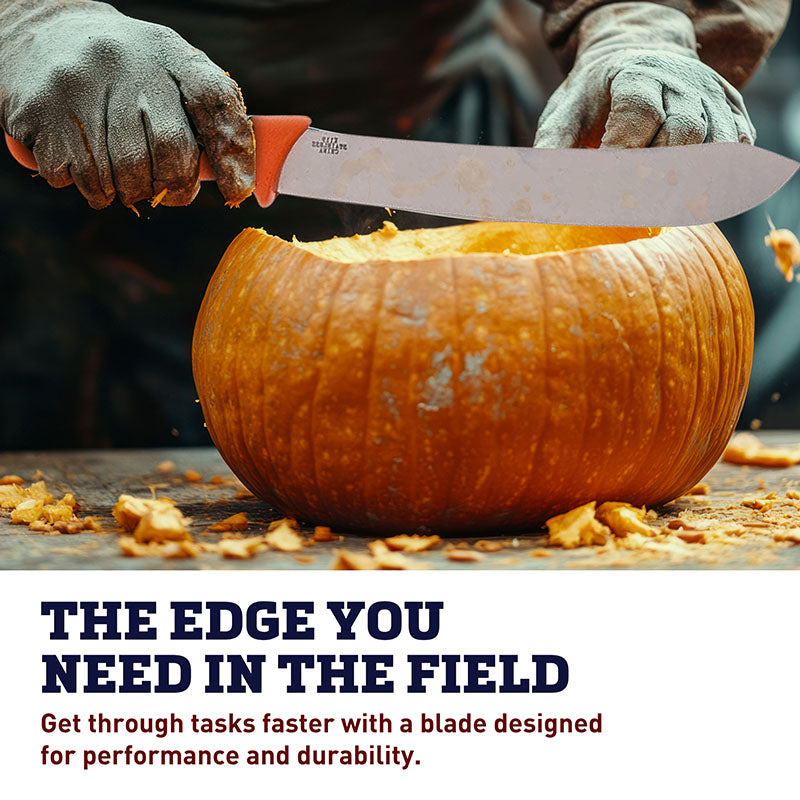 Field Knife w/ Orange Handle
