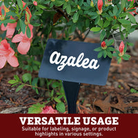 50 Smooth Angled T-Signs 2-1/2" x 4" x 16"