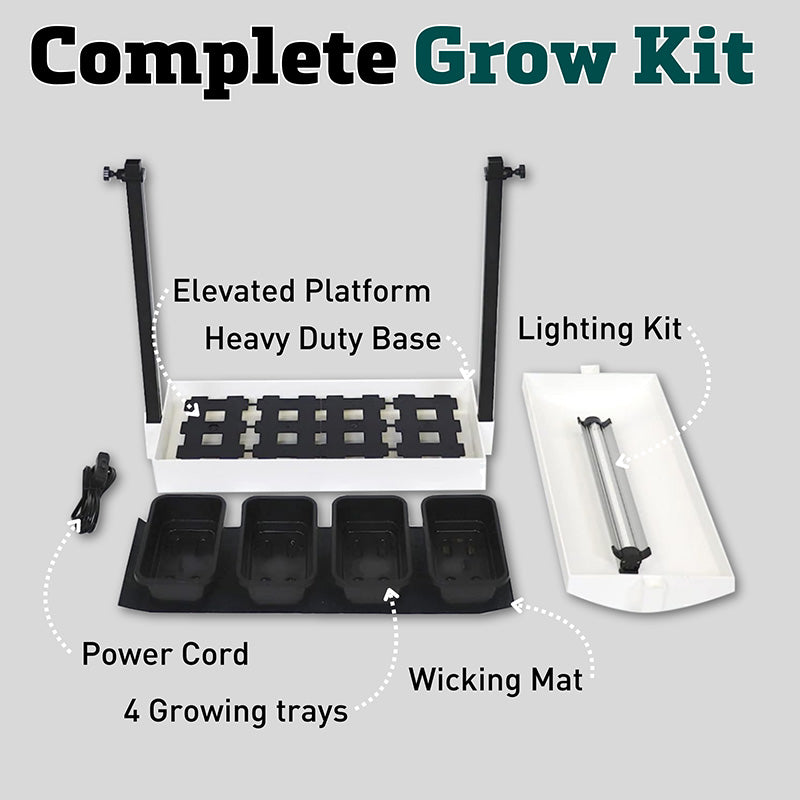 SunBlaster Micro Grow Light Garden - White