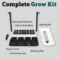 SunBlaster Micro Grow Light Garden - White