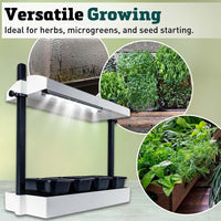 SunBlaster Micro Grow Light Garden - White
