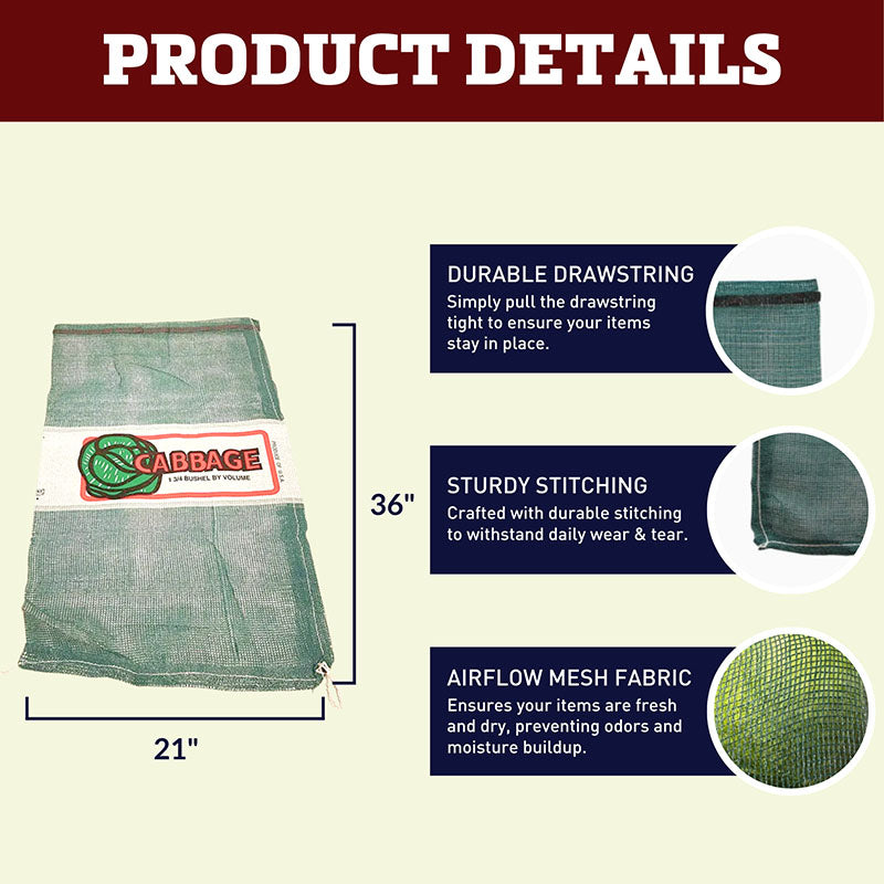 Mesh Cabbage Bags