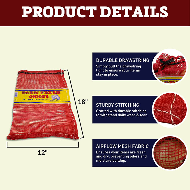 10 lb. Mesh Onion Bags