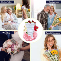 Small Sealed Bottom Bouquet Sleeves