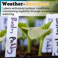 Rapiclip 6" Plastic Labels