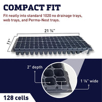 128 Deep Cell Plug Trays