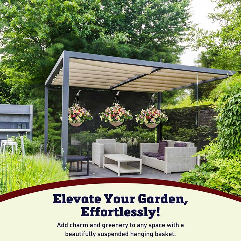 Saucerless Grower Baskets for Hanging Baskets (50)
