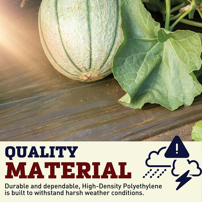 Solar Plastic Mulch 4' x 50'