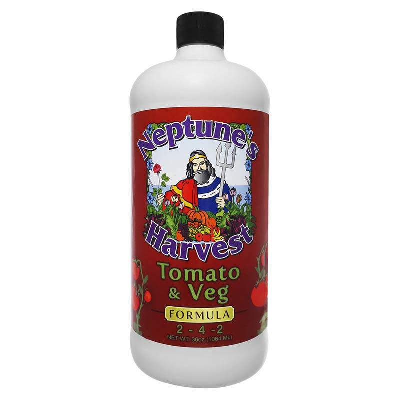 Neptune's Harvest Tomato & Vegetable 2-4-2 32 oz. (1 qt.) Organic Fertilizer