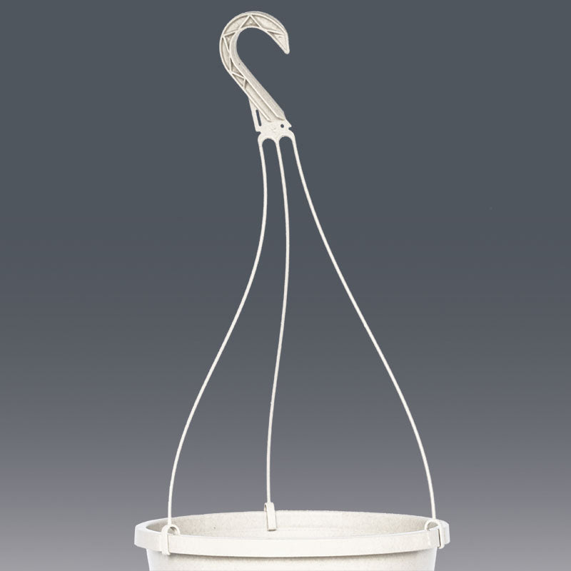 White 3 Strand Hangers for Hanging Baskets (50)